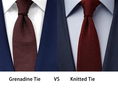 Strik slips vs. Grenadine-bånd: Sammenligning af produktionsteknikker og anve...
