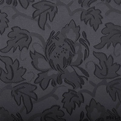 Moderne blomstret jacquard jakkesætsstof – F141-1 Lapel Blazer med kærv